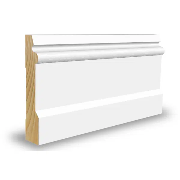 Dekoratiivliist, 15x58x4400 valge