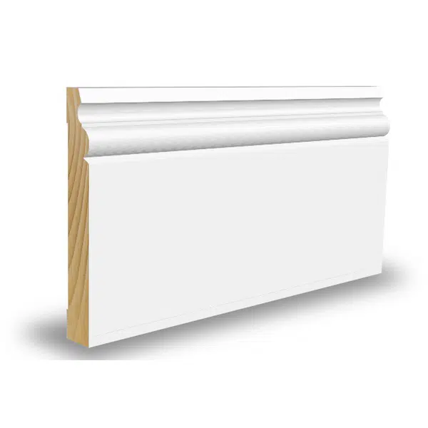 Dekoratiivliist, 21x120x4400 valge