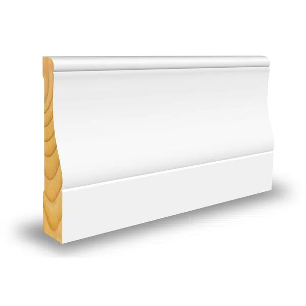 Dekoratiivliist, 15x58x4400 valge