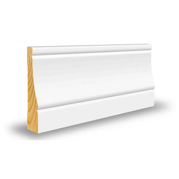 Dekoratiivliist, 15x58x4400 valge